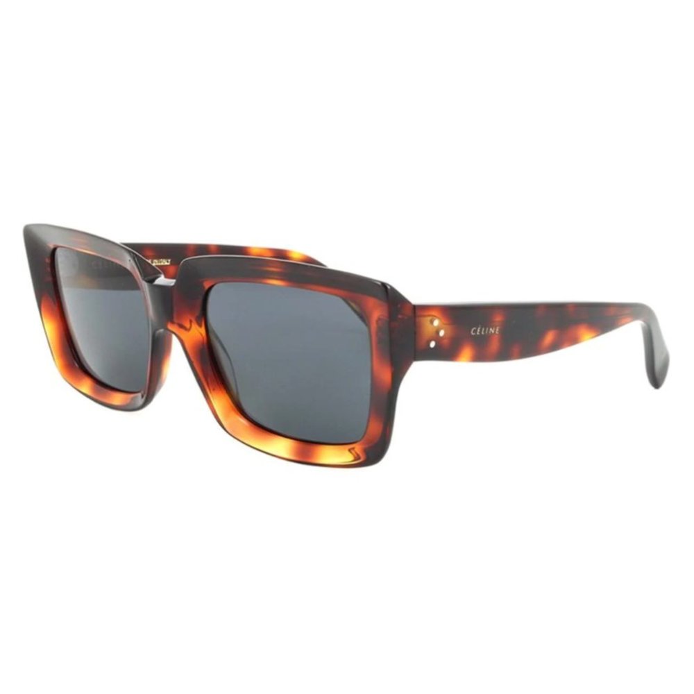 Celine Tortoise Shell / Dark Havana Sunglasses - Picture 3 of 3